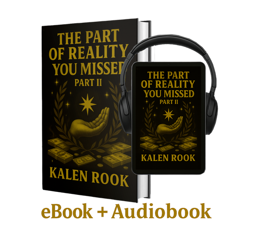 The Part of Reality You Missed PART II eBook + Audiobook Bundle